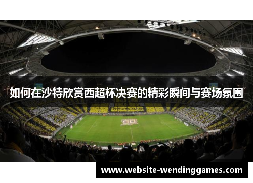 如何在沙特欣赏西超杯决赛的精彩瞬间与赛场氛围