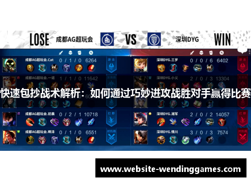 快速包抄战术解析：如何通过巧妙进攻战胜对手赢得比赛